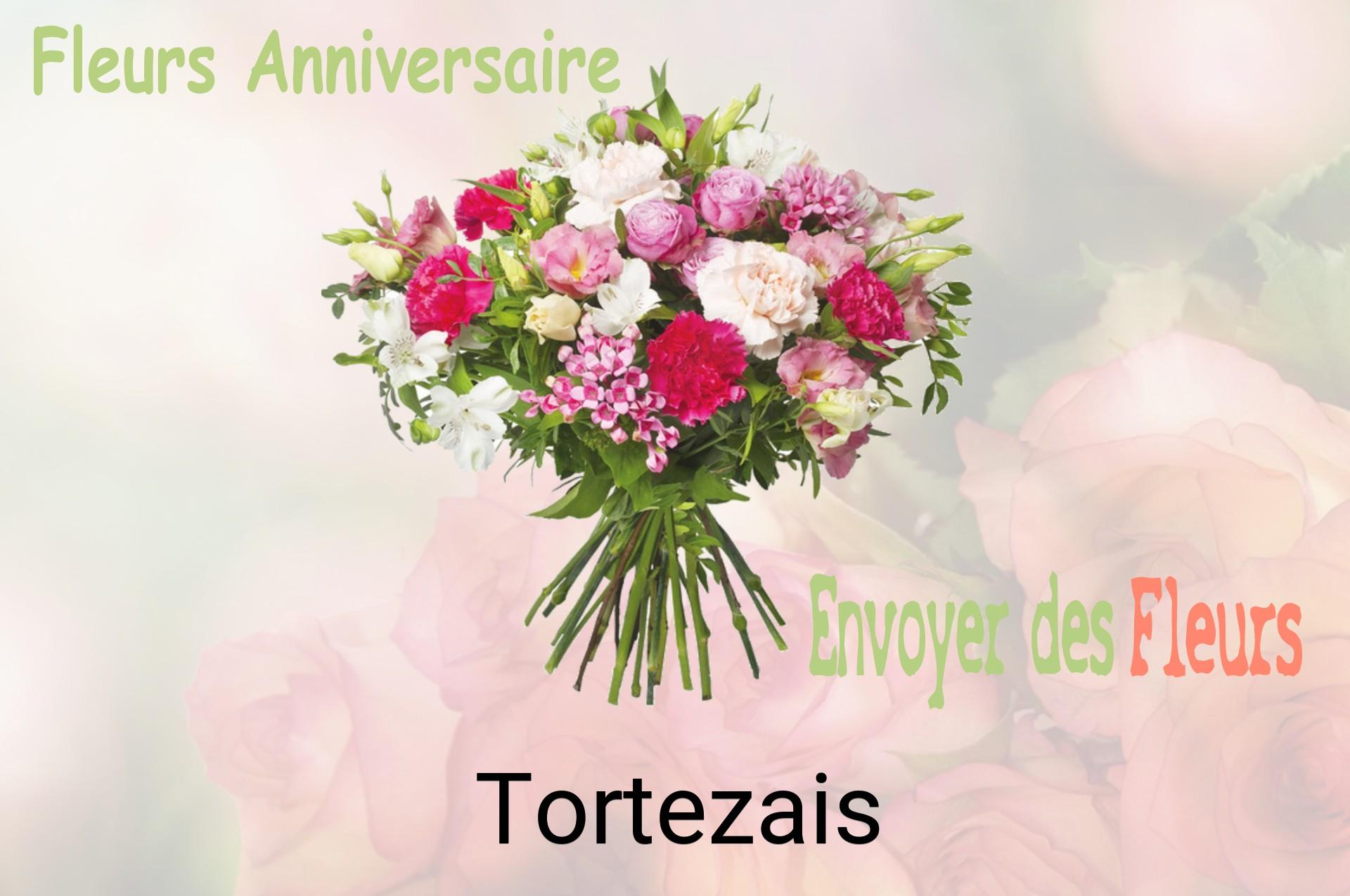 Bouquet de fleurs d’anniversaire livré à Tortezais